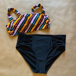 Xhiliration Bikini Top & Bottom ☀️ Wmns XL $8